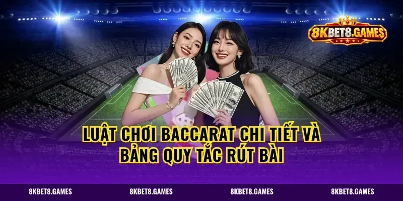 Luật Chơi Baccarat Chi Tiết Và Bảng Quy Tắc Rút Bài