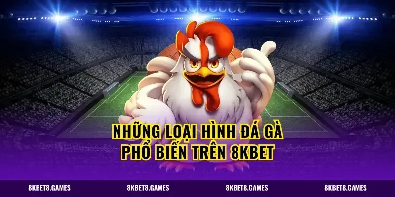 Những loại hình đá gà phổ biến trên 8kbet