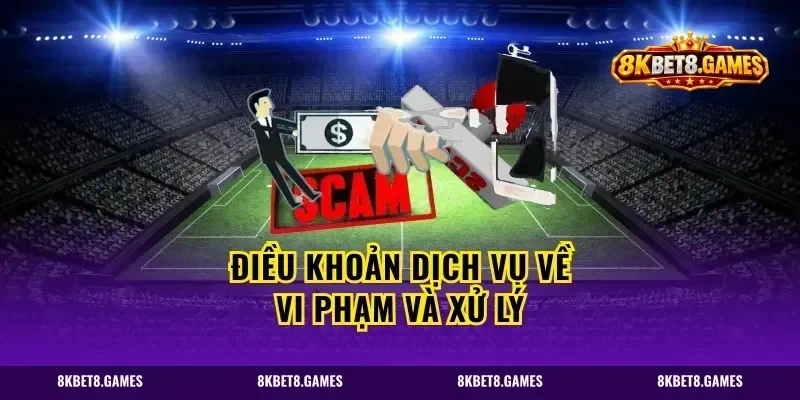 Điều Khoản Dịch Vụ Về Vi Phạm Và Xử Lý