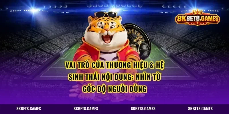 Vai trò của thương hiệu & hệ sinh thái nội dung: nhìn từ góc độ người dùng
